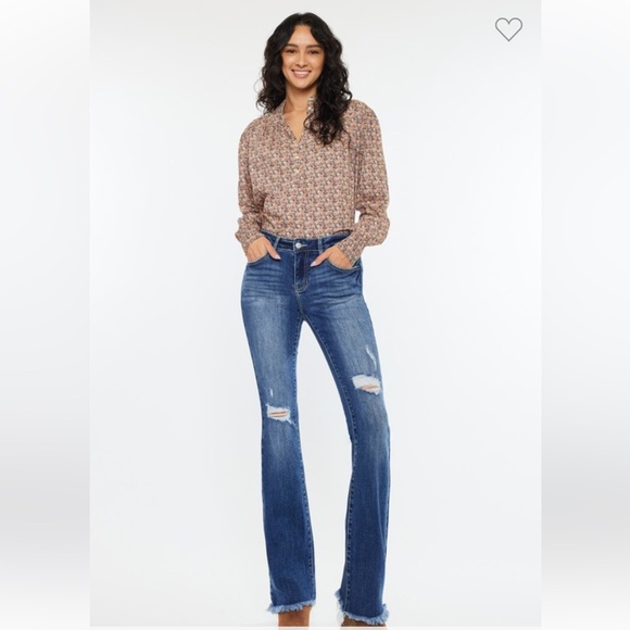 Denim - #190 “LOW RISE BABY BOOT CUT JEANS